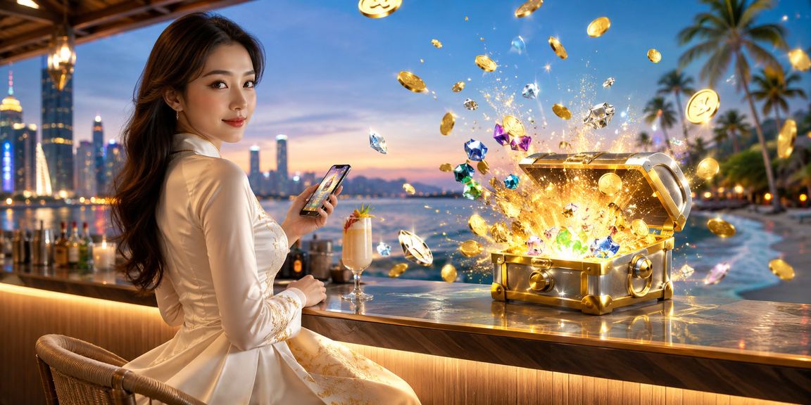 Người phụ nữ mặc áo dài sử dụng điện thoại truy cập casino trực tuyến tại TP.HCM